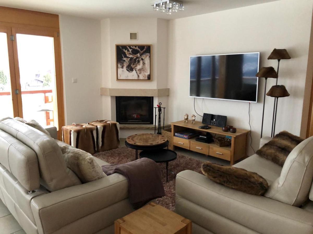 Appartement Haute Nendaz Met Fantastisch Uitzicht Bagian luar foto