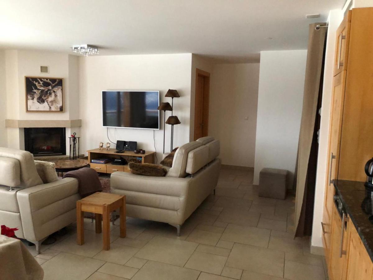 Appartement Haute Nendaz Met Fantastisch Uitzicht Bagian luar foto