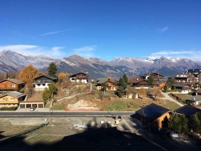 Appartement Haute Nendaz Met Fantastisch Uitzicht Bagian luar foto