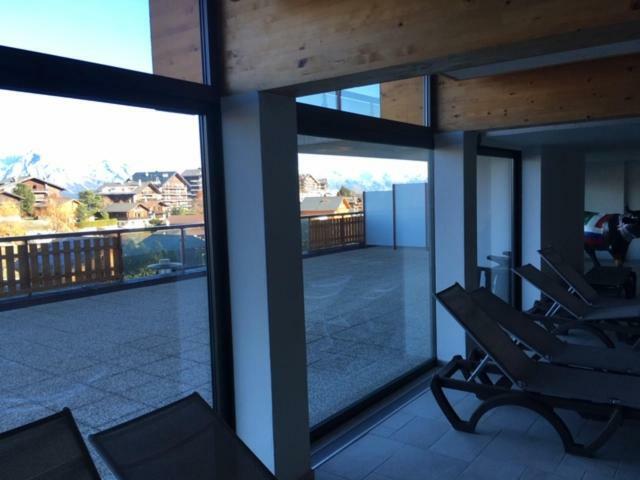 Appartement Haute Nendaz Met Fantastisch Uitzicht Bagian luar foto